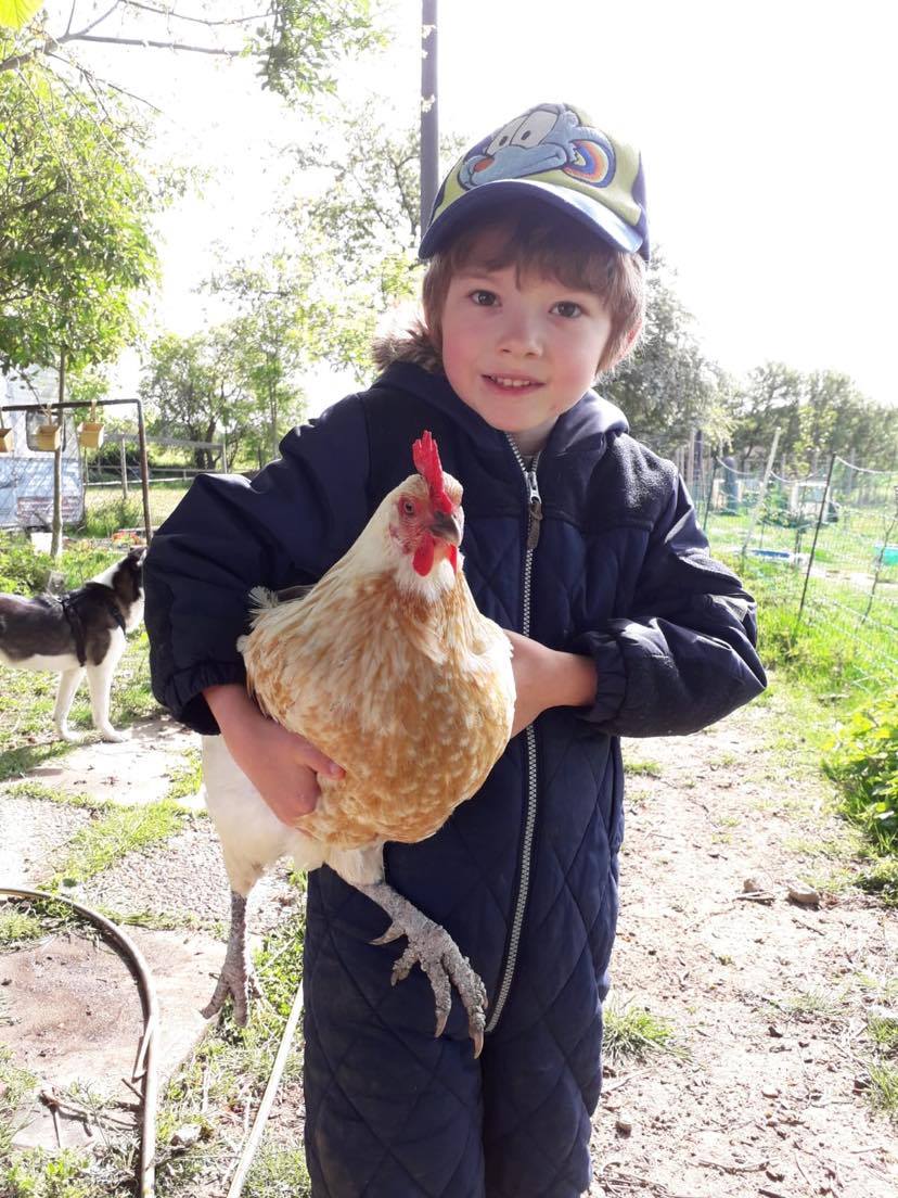 Glenn mit "Pippi"